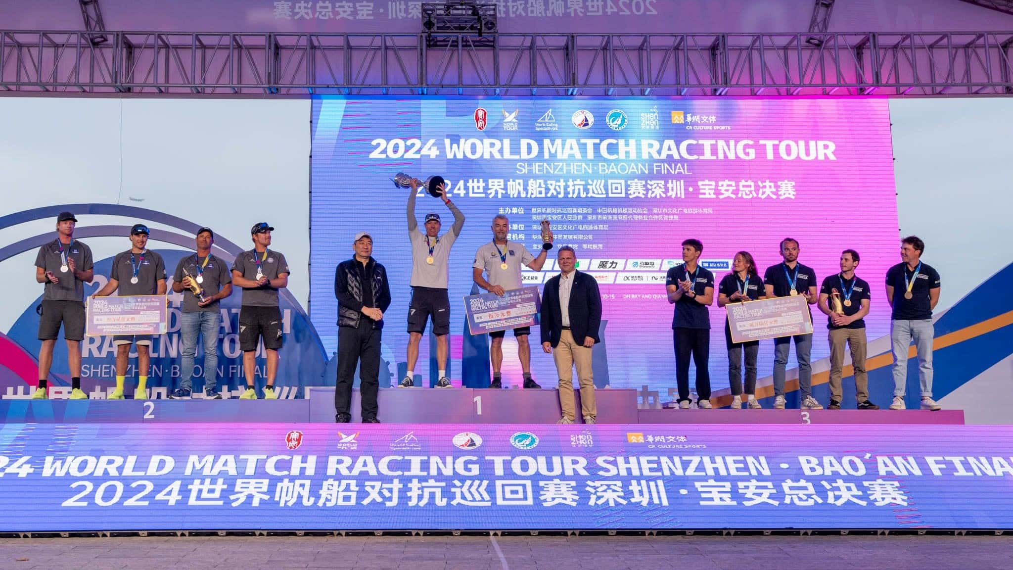 World Sailing - WMRT: Ian Williams crowned Match Racing World Champion ...
