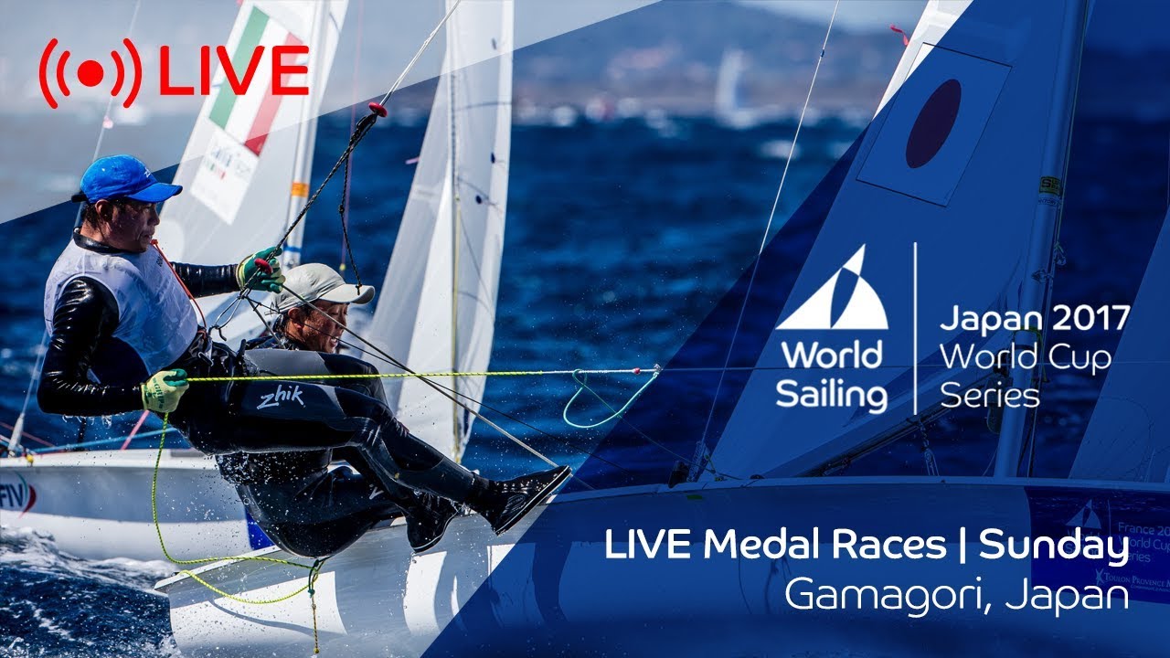 LIVE Sailing | World Cup Series Gamagori | Medal Races | Sunday October 22