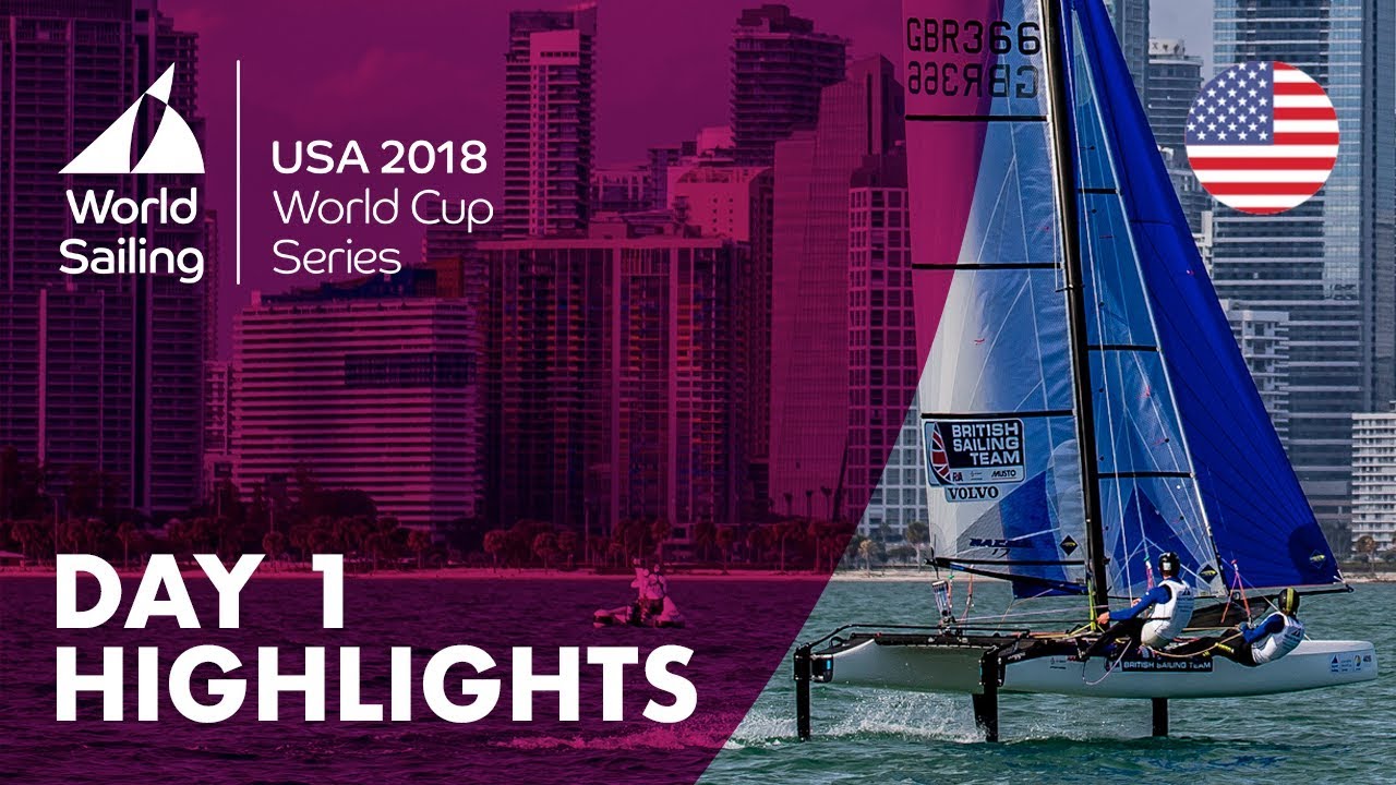 Day 1 Highlights - Sailing's World Cup Series | Miami