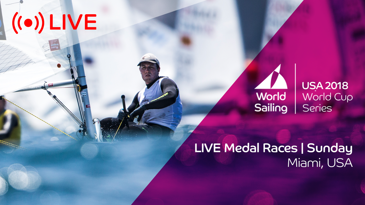 LIVE - Sunday Medal Races | World Cup Series Miami | 28 January 2018